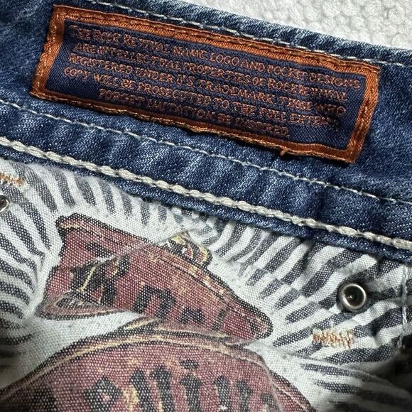 Rock Revival Denim Noelle Capri Ankle Jeans Womens Size 29 29x28 Low Rise - Picture 6 of 14